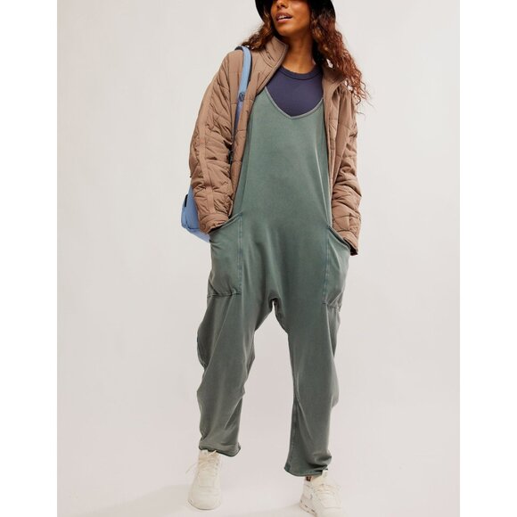 FP MOVEMENT Hot Shot Onesie / Midnight Jade - Picture 1 of 7